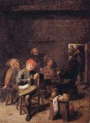 Peasants Smoking and Drinking, BROUWER, Adriaen
